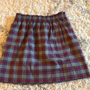 Patterned J.Crew Factory Skirt